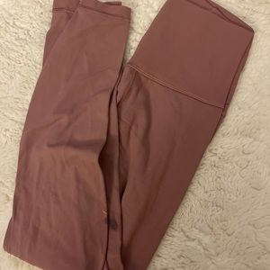 Lululemon Dusty Pink Align 25”